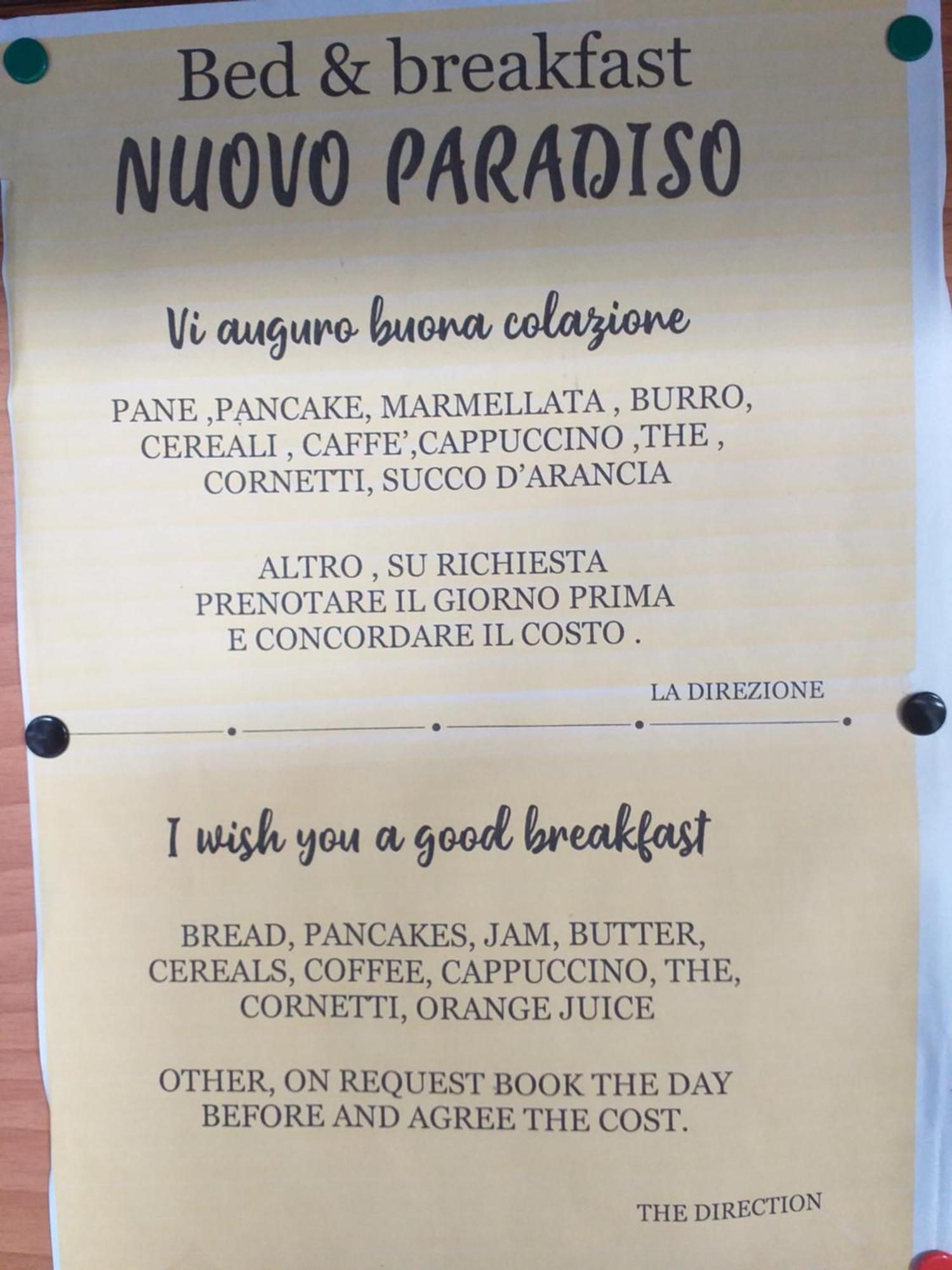بيسيا B&B Nuovo Paradiso المظهر الخارجي الصورة